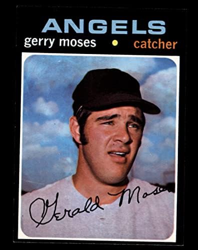 1971 Topps 205 Gerry Mózes Los Angeles Angels (Baseball Kártya) NM Angyalok
