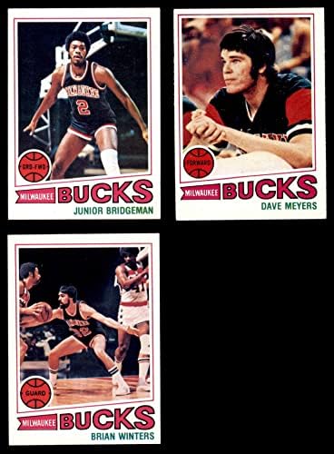 1977-78 Topps Milwaukee Bucks Csapat készen áll Milwaukee Bucks (Set) EX/MT Dollár