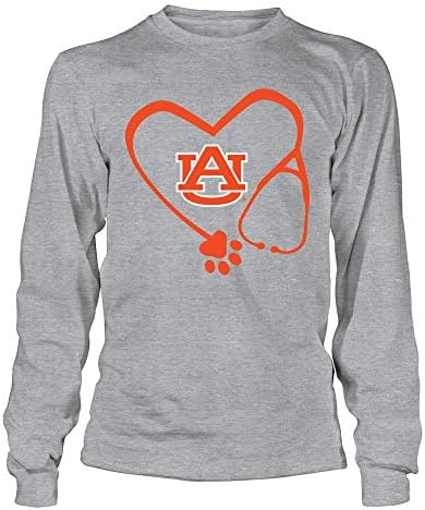 FanPrint Auburn Tigers T-Shirt - Sztetoszkóp Mancs