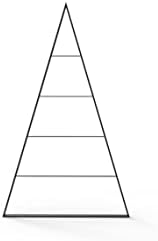 Karácsonyfa Háromszög - Fa Figura - Karácsony Fa - Fa-Szobor - Vezetékes Szobor