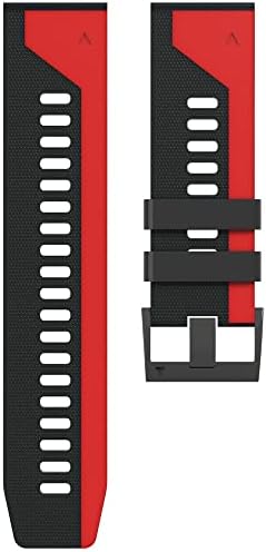 HEPUP 26 22mm Quick Fit Watchband A Garmin Fenix 6X 6 Pro 5X 5 + 3 HR 935 Enduro Szíjak, Szilikon Easyfit gyorskioldó karkötő