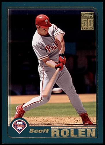 2001 Topps 478 Scott Rolen Philadelphia Phillies (Baseball Kártya) NM/MT Phillies
