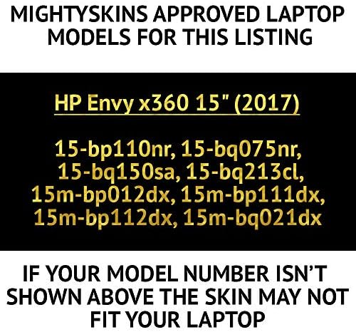 MightySkins Bőr Kompatibilis HP Envy x360 15 (2017) - Márvány Örvény | Védő, Tartós, Egyedi Vinyl Matrica wrap Borító | Könnyű