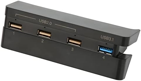USB Hosszabbító Töltő, Többfunkciós USB Hub Plug and Play rendszerű, Hordozható Nagy Sebesség Slim Játék Konzol