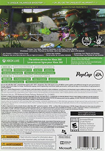 Plants vs Zombies - Kert Warfare - Xbox 360 - ÚJ ZÁRVA