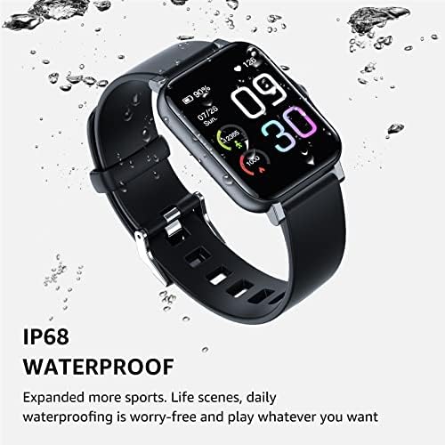 Intelligens Karóra Fitness Tracker 1.69 Teljes érintőképernyő, IP68 Vízálló Óra, Smartwatch az Android, illetve IOS Telefonok,100 Sportolási