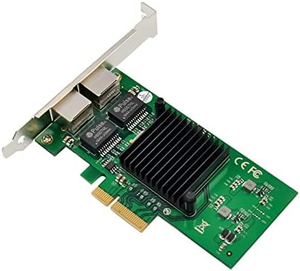 Dual-Port PCIe X4 Gigabit Hálózati Kártya 1000M PCI Express Ethernet Adapter Intel 82576 Két Port LAN HÁLÓZATI Kártya PXE-Támogató