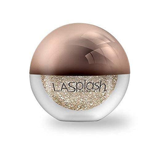 LA Splash Kozmetikai Metál Pezsgő Laza Csillogó Szemhéjpúder Por Ajka/Haj/Nail/Test - Kristályos Csillogás (Gold Rush)