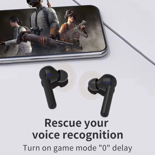 XY-7 Bluetooth 5.0 Vezeték nélküli Fülhallgató a 400mAh Töltés az Esetben, Bluetooth Fejhallgató Beépített Mikrofon, Fülhallgató,
