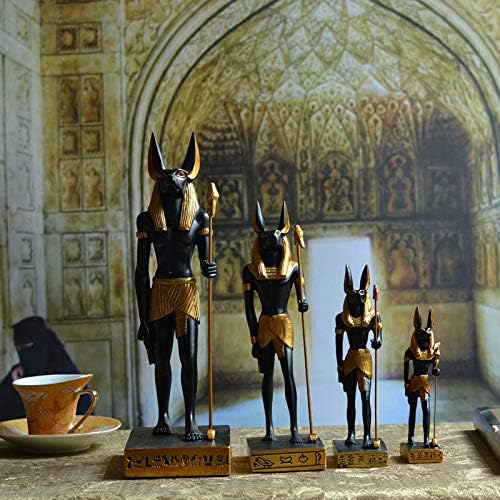 ZAMTAC Múmia Visszatér Egyiptomi Bálványok Anubis Kutya Dekoráció Hórusz Patronos Turisztikai Ajándéktárgyak Szerencsés Dekorációs