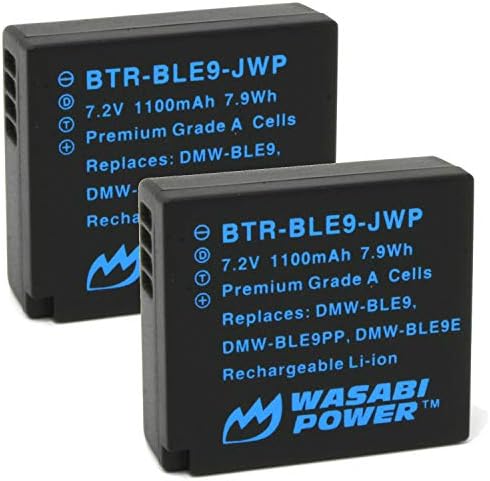 Wasabi Power Akkumulátor (2 db-os Csomag) a Leica BP-DC15, illetve a Leica C-Lux, D-Lux (Típus 109), D-Lux 7
