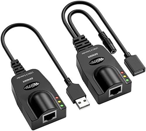 WEme USB 2.0 Hosszabbító RJ45 Át Cat5E,6,7 Kapcsolat akár 100 Méter 328 Ft Ethernet Megtestesülése Kábel Típus Egy Férfi-Egy Nő 5V2A Adapter