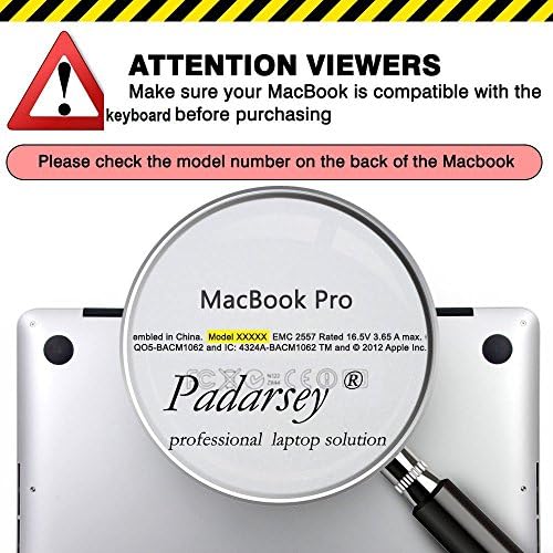Padarsey Csere CPU Hűtő Ventilátor Jobbra-Balra Készlet Kompatibilis a 15 MacBook Pro A1398 2013 2014 2015 Sorozat, Kompatibilis