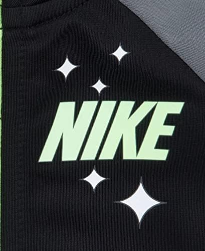 Nike Kis Fiúk Egész Nap Játszani, Teljes Zip Tricot Zakó, Nadrág, 2 darabos Készlet