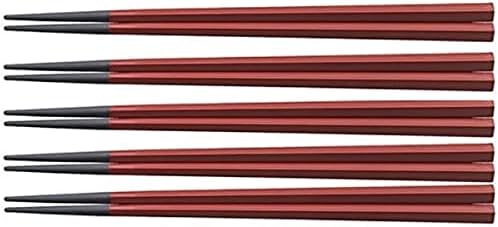 J-konyha PBT Pálcika, Készlet 5, 8.9 hüvelyk (22.5 cm), Pentagon, Pálcika, Piros Bevonat, Japánban Készült