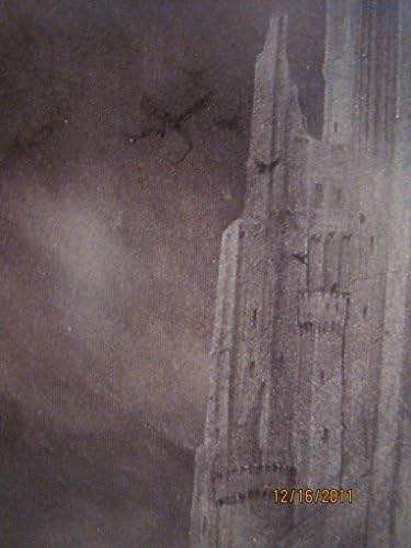 LOTR SZILMARILOK Frameable képzőművészeti Poszter A SÖTÉT TORONY 2. Kiadás, 1999 JOHN HOWE