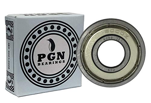 PGN (10 Db) 6000-ZZ Csapágy - Kent Chrome Acélból Zárt golyóscsapágy - 10x26x8mm Csapágyak, Fém Pajzs & Magas RPM Támogatás