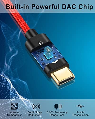 ANNNWZZD USB-C-Dupla RCA Audio Kábel, USB, Típus-C-2 RCA-Jack Aux Aux Sztereó Audio Kábel (15FT)