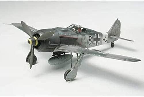 Tamiya 61095 1/48 Focke-Wulf FW190 A-8/A-8 R2 Műanyag Repülőgép-Modell Készlet