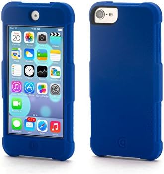 Túlélő Bőr Esetben Kompatibilis iPod Touch 5 Gen, iPod Touch 6 Gen (Kék Köd)