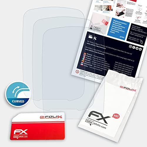 atFoliX képernyővédő fólia Kompatibilis Garmin GPSMap 62s Védő Fólia, Ultra Tiszta, Rugalmas FX Képernyő Védelem Film (3X)