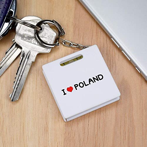 'Szeretem Lengyelország' Kulcstartó mérőszalag/Szellem Szinten Eszköz (KM00027598)