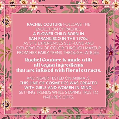 Rachel Couture Szemhéjpúder Paletta Természetes Összetevők & Tiszta Pigmentek | Vegán & Kegyetlenség-Ingyenes | átitatva Természetes