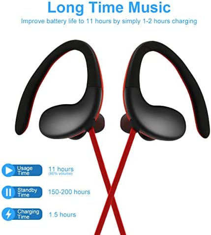 ELEKTROMOS ÓRIÁS A H10 Bluetooth 4.1 Vezeték nélküli in-Ear Sport Fejhallgató, Sweatproof Fejhallgató Mikrofon zajszűrő Fejhallgató