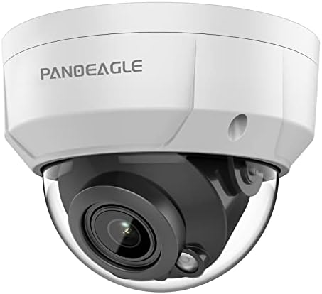 PANOEAGLE 4K Csillagfény POE IP Kamera, 2.7 mm–13.5 mm,5X Vari-Fokális Zoom,IVS(Érzékeléssel, Behatolás), Max. 256 GB-os Micro