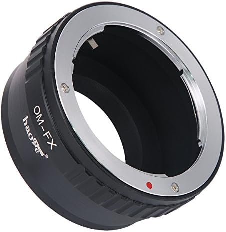 Haoge Kézi bajonett Adapter Olympus OM Zuiko Objektívet Fujifilm Fuji X FX Mount Kamera, Például X-A10-es X-A20-as X-E1 X-E2