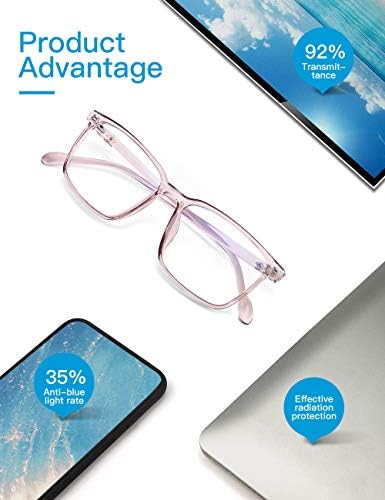 CNLO Kék Fény Blokkoló Szemüveg，Számítógépes Szemüveg， az UV-Védelem, Anti Terhelését, szemüvegkeret Férfiak/Nők
