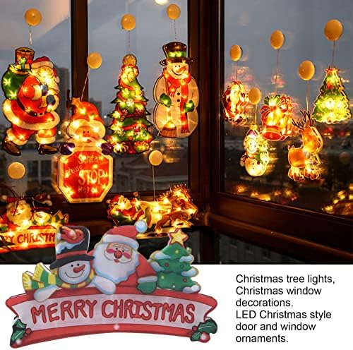 LED Karácsonyi Ablak Fény Beltéri Karácsonyi Dekoráció Ablak Fény Üveg Ajtó Csillár Energia-Megtakarítás, Valamint Energiatakarékos