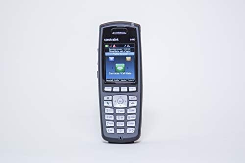 Spectralink 8440 Irodai Telefon Vezeték nélküli Kézibeszélő Nélkül Lync Támogatás, Akkumulátor Töltő Külön megvásárolható -