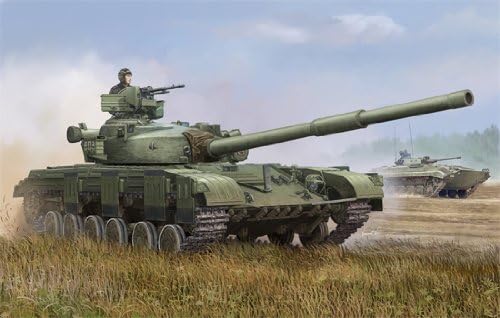 Trombitás Szovjet T64 Mod 1972 Main Battle Tank (1/35 Skála)