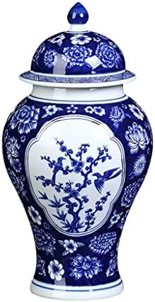FOTOEV Jingdezhen Kék-Fehér Porcelán Gyömbér, Üveg, Kerámia Chinoiserie Dekorációs Üvegek Otthoni, Irodai