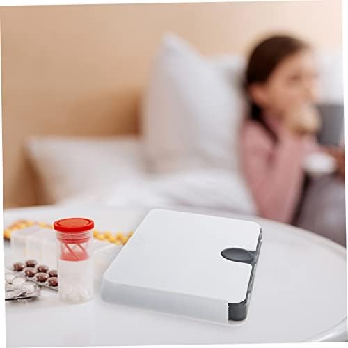 Hemoton 3pcs Doboz Gyógyszert, a Dobozban Gyógyszer Napi Doboz Hordozható Mini Doboz Utazási Hordozható Fülbevaló Doboz Műanyag Gyógyszer
