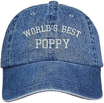 Világ Legjobb Poppy Baseball Sapka - Nagyapa Ajándék Apa Kalapok