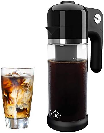 VINCI Express Hideg Sört Szabadalmaztatott Elektromos Kávéfőző, Hideg Sör, 5 Perc, 4 Sör Erőt Beállítások & Tisztítási Ciklus, Könnyen kezelhető