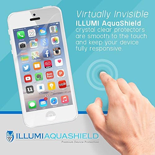 ILLUMI AquaShield Első + Hátsó Védő Kompatibilis a Nintendo 3DS (2015-ig,Standard Version)(2 Csomag) HD Tiszta Képernyő Védő Nem-Buborék