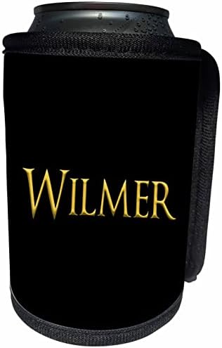 3dRose Wilmer közös kisfiú neve az USA-ban. Sárga. - Lehet Hűvösebb Üveg Wrap (cc_354464_1)