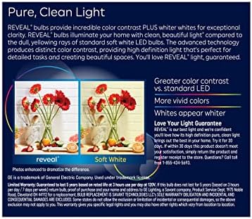 GE Mutatják LED 60 watt Egyenértékű 19 Szín Erősítése Szabályozható HD LED Izzó (2 Csomag)