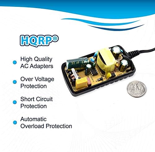 HQRP 18V 1A AC-DC Tápegység Töltő Adapter, DC Dugó 5.5x2.1mm Pozitív Polaritás -C+ Tipp Pozitív, Kompatibilis a 18 V-os (Egy 0.1 0.15