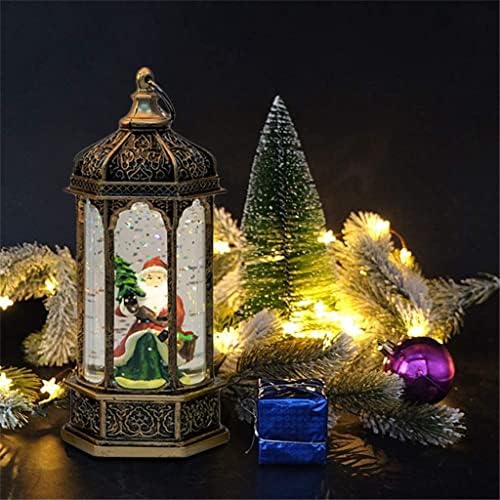 GKMJKI Hógömb Karácsonyi Lámpás Víz Hó Csillogó Gömb Lámpa Dekoráció ForChristmas Fesztivál a Gyerekek Optimális Ajándékok