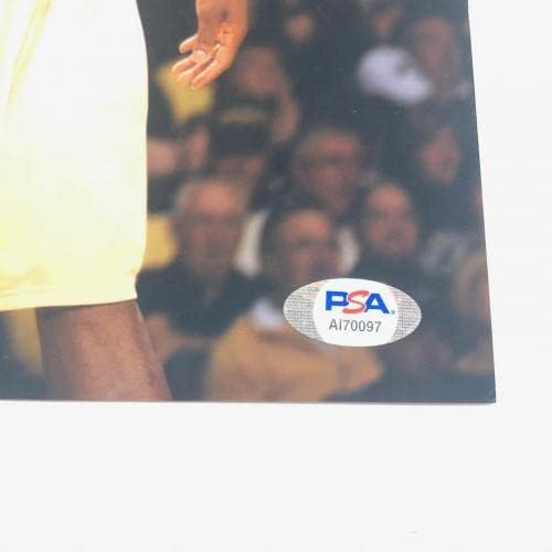 Festus Ezeli aláírt 11x14 fotó PSA/DNS-Vanderbilt Dedikált lőtt SEB - Dedikált NBA-Fotók