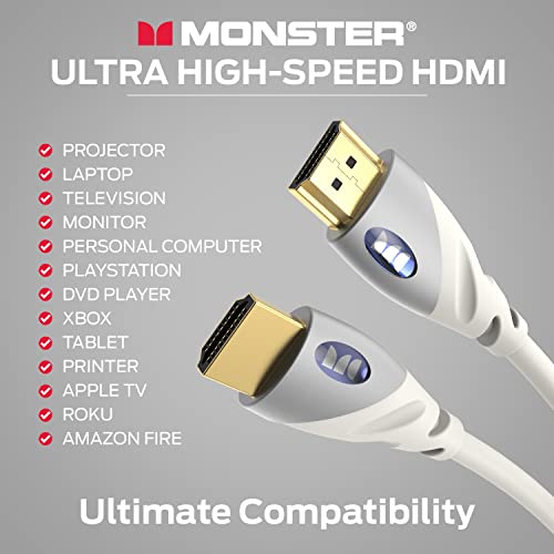 Szörny HDMI Kábel 4k Ultra HD Ethernet - Korrózióálló 24 karátos Rose Gold Névjegyzék, majd a V-Grip-Kapcsolat - HDMI Kábel PS3-ra,