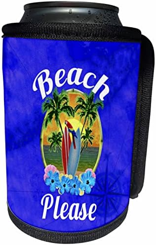 3dRose Strand nyári vicces strand idézet a Florida Keys. - Lehet Hűvösebb Üveg Wrap (cc_351628_1)
