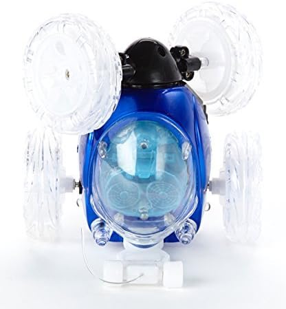 Mindscope Turbo Twisters Kék 49 MHZ-es Fényes LED világít Mutatvány RC Távirányító Jármű