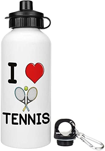 Azeeda 600ml 'Szeretem Tenisz' újra Víz / Italt, Üveget (WT00054990)