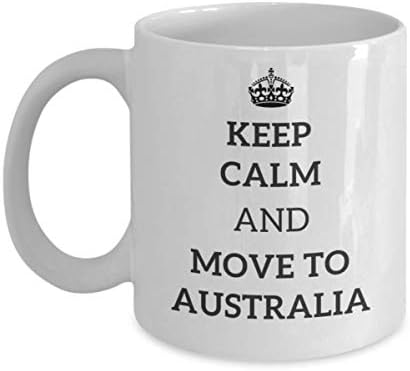 Nyugalom emberek, Ausztrália Tea Csésze Utazó Munkatársa, Barátja, Ajándék Ország Bögre Jelen