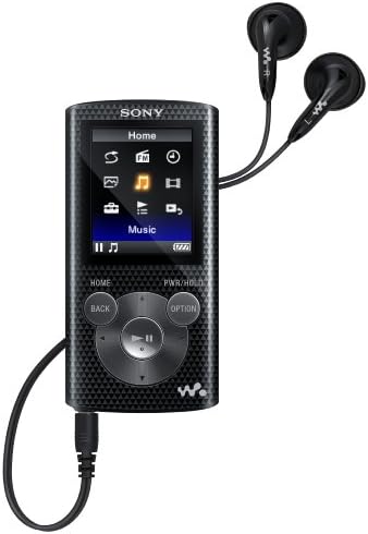 Sony NWZE383 4 GB Walkman MP3 Lejátszó (Fekete)